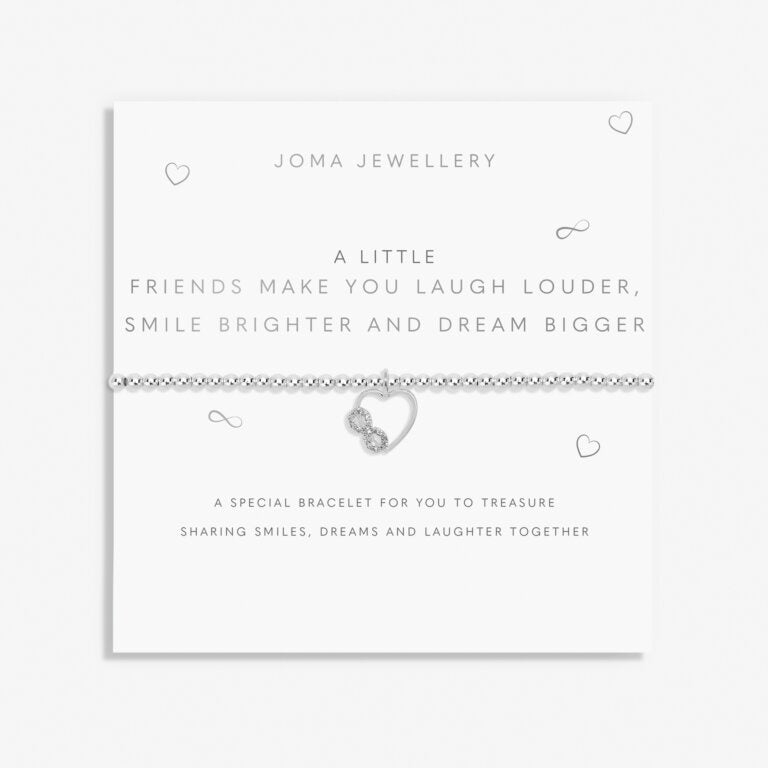 Joma A Little Friends Make You Laugh Louder Smile Brighter & Dream Bigger Bracelet