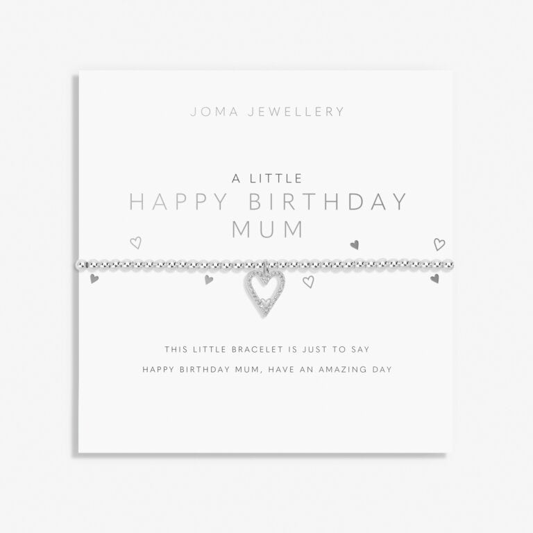 Joma A Little Happy Birthday Mum Bracelet