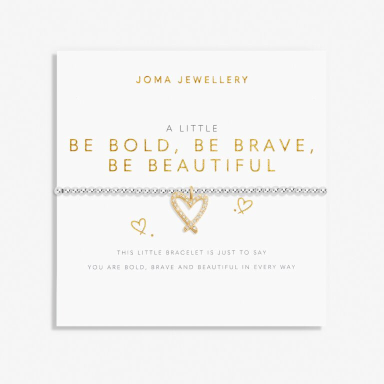 Joma A Little Be Bold Be Brave Be Beautiful Bracelet