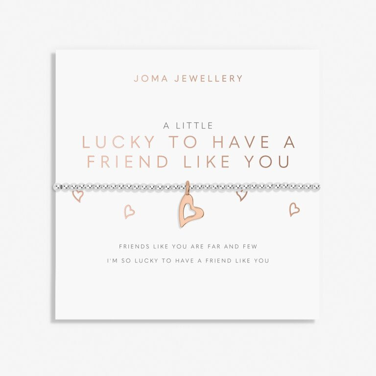 Joma A Little Lucky To Have A Friend Like You Bracelet