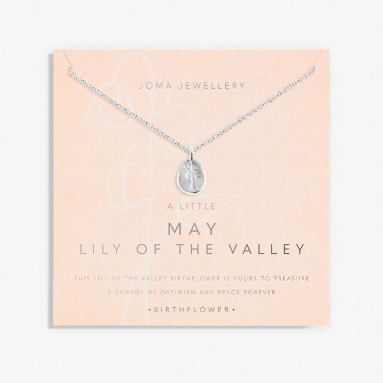 Joma Birthflower A Little May Lily Of The Valley Necklace