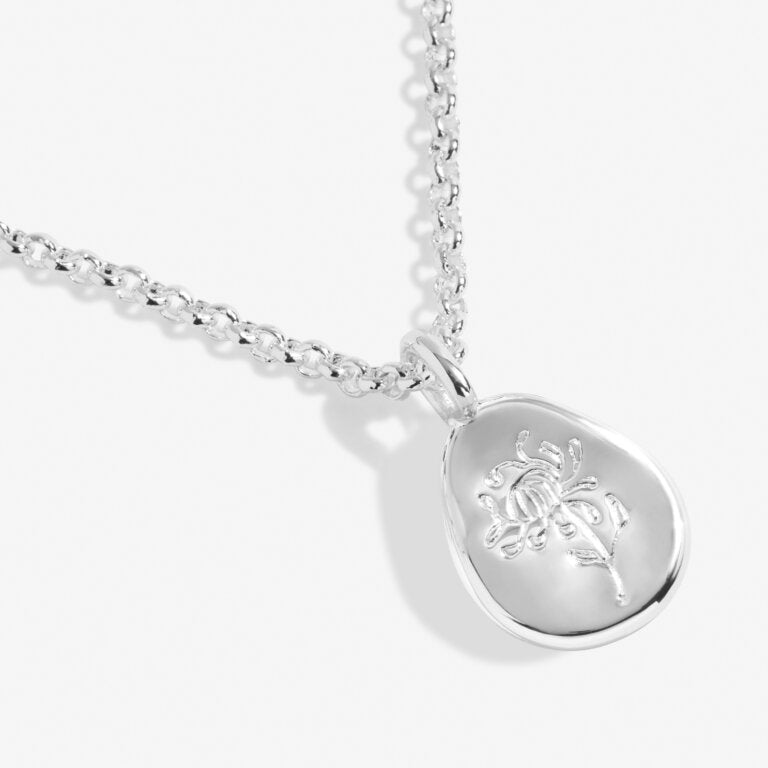 Joma Birthflower A Little November Chrysanthemum Necklace