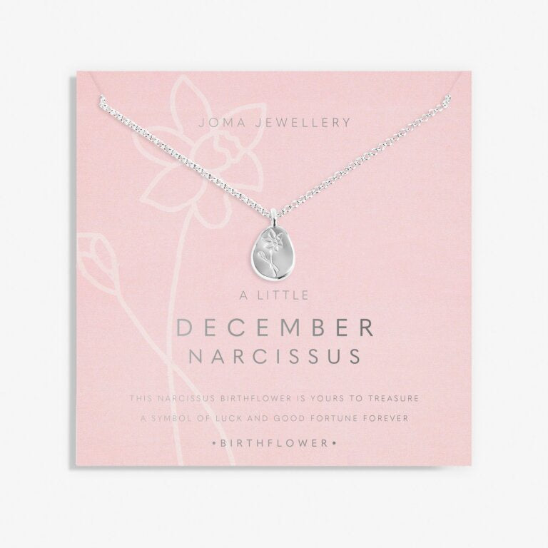 Joma Birthflower A Little December Narcissus Necklace