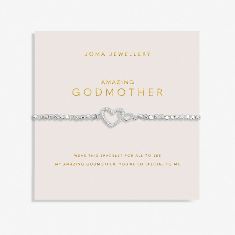 Joma Forever Yours Amazing Godmother Silver Bracelet