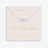 Joma Forever Yours Hapy 30th Birthday Silver Necklace