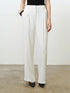 French Connection Vinnie Pinstripe Trouser Porcelain Cream-Black