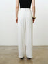 French Connection Vinnie Pinstripe Trouser Porcelain Cream-Black