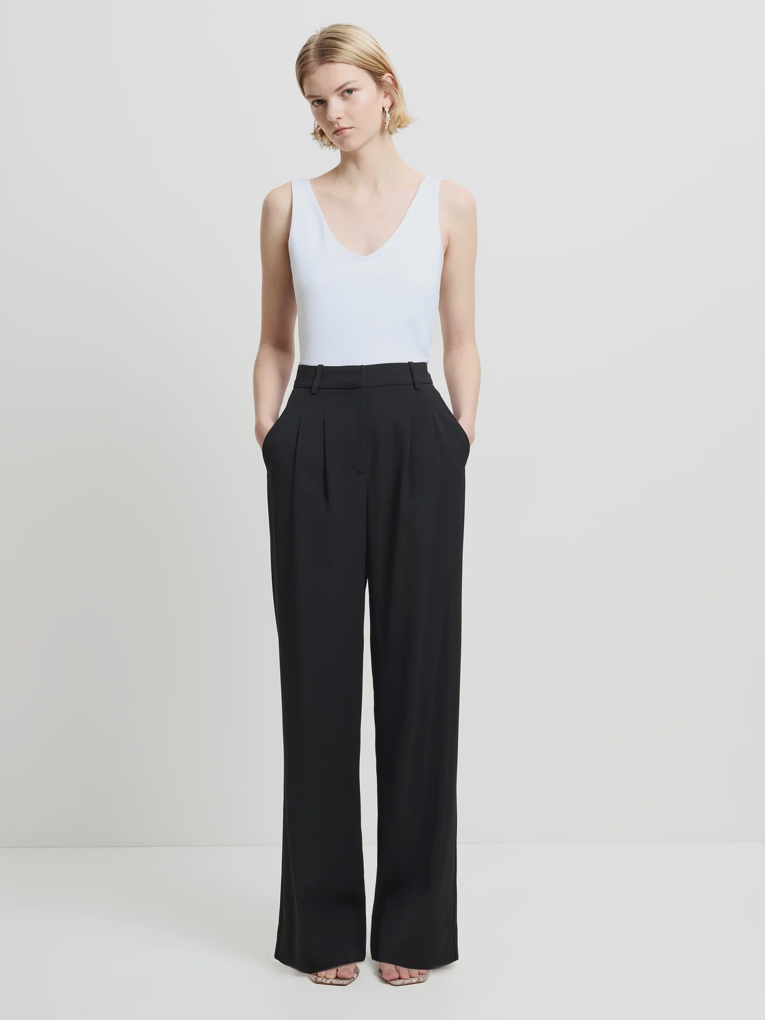 French Connection Harrie Suiting Trouser Blackout