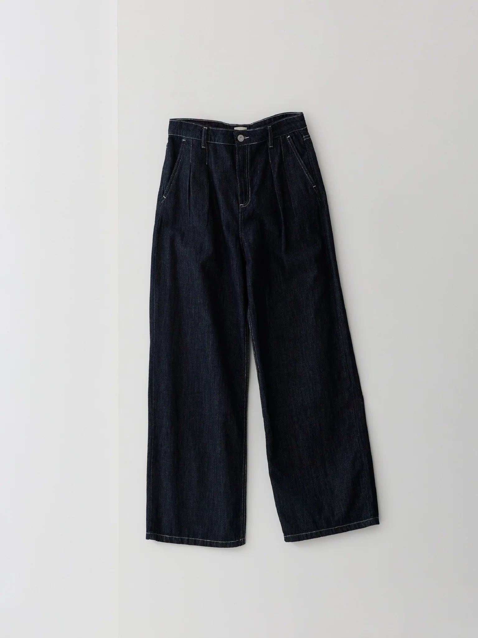 French Connection Finley Denim Wide Leg Jean Clean Indigo