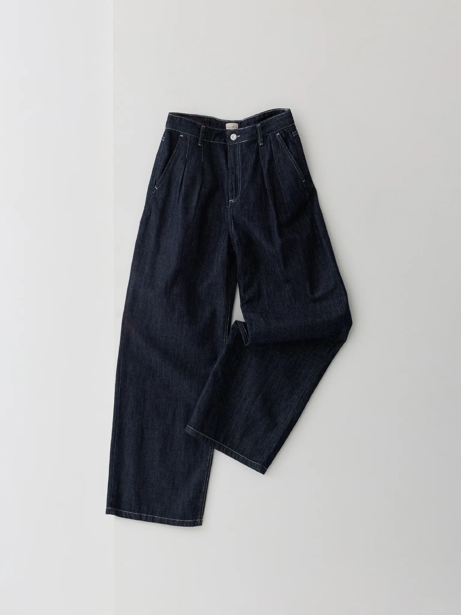 French Connection Finley Denim Wide Leg Jean Clean Indigo