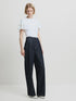 French Connection Finley Denim Wide Leg Jean Clean Indigo