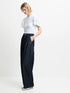 French Connection Finley Denim Wide Leg Jean Clean Indigo