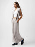 French Connection Wren Wide Leg Trouser Washed Macchiato