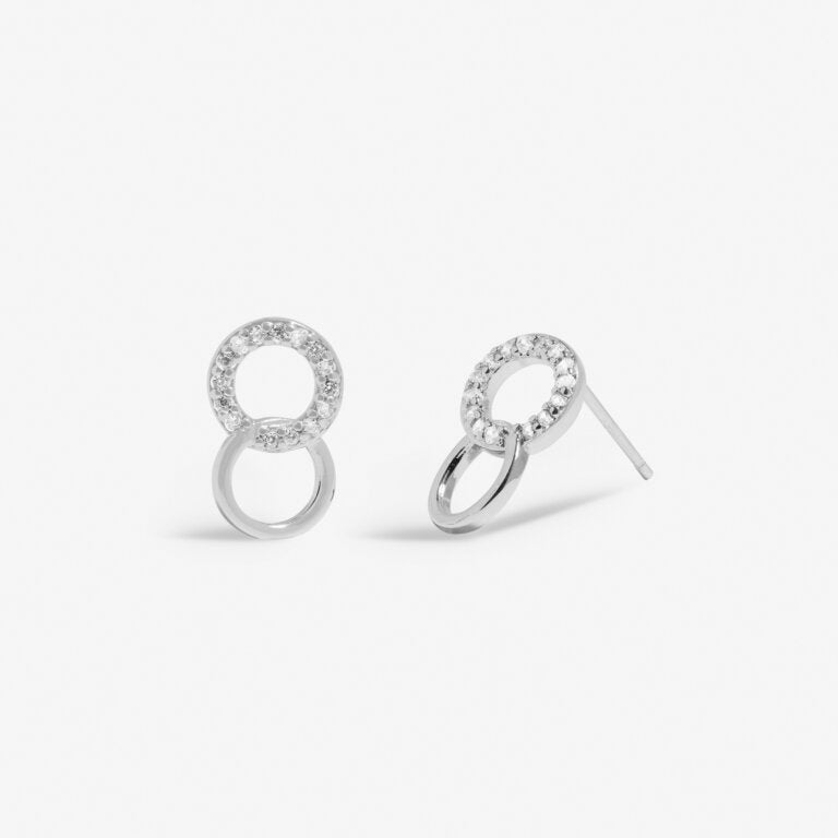 Joma Forever Yours Forever Family Silver Earrings