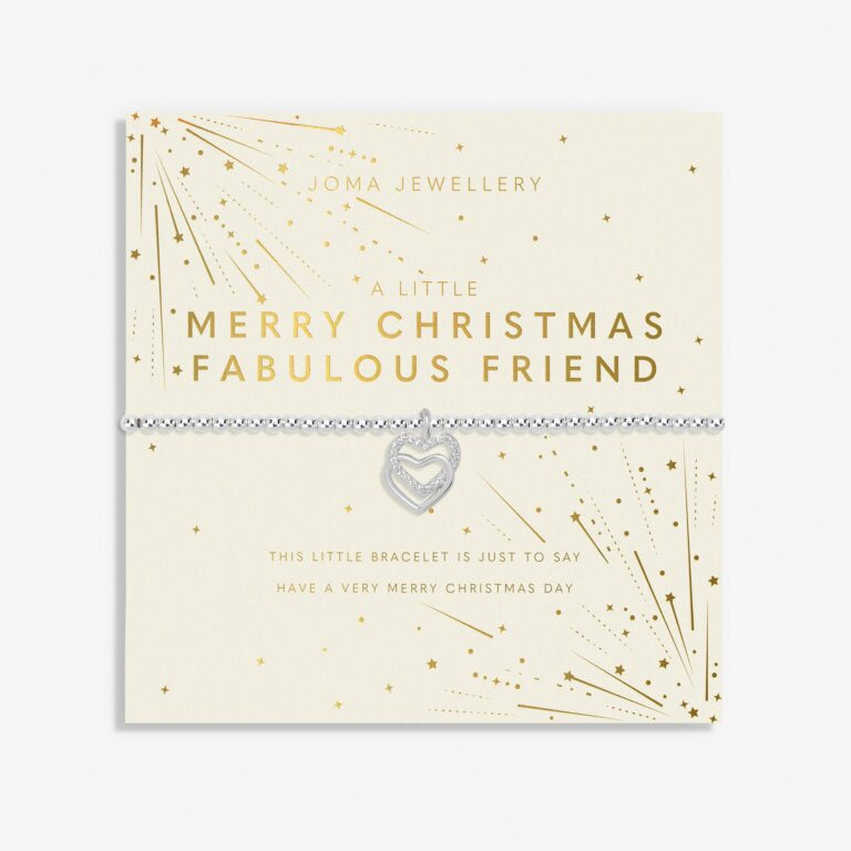 Joma Christmas A Little Merry Christmas Fabulous Friend Bracelet