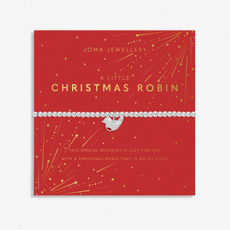 Joma Christmas A Little Christmas Robin Bracelet