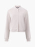 French Connection Wren L/S Zip Through Bomber Washed Macchiato