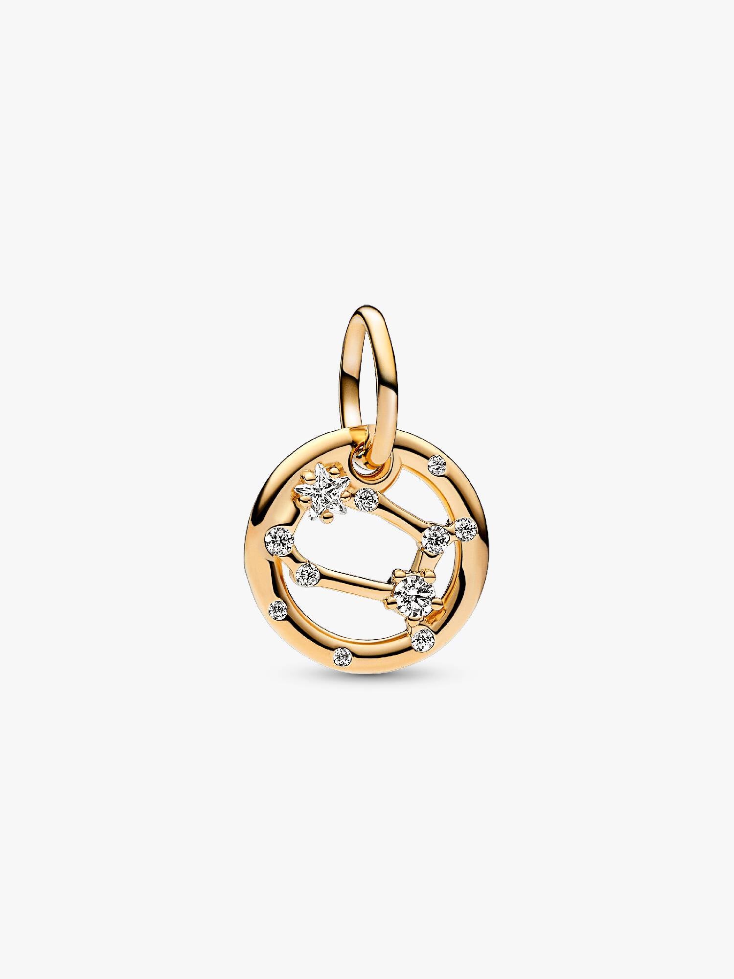 Pandora Gemini Zodiac Dangle Charm .