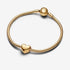 Pandora Gold Plated Be Love Engravable Heart Charm