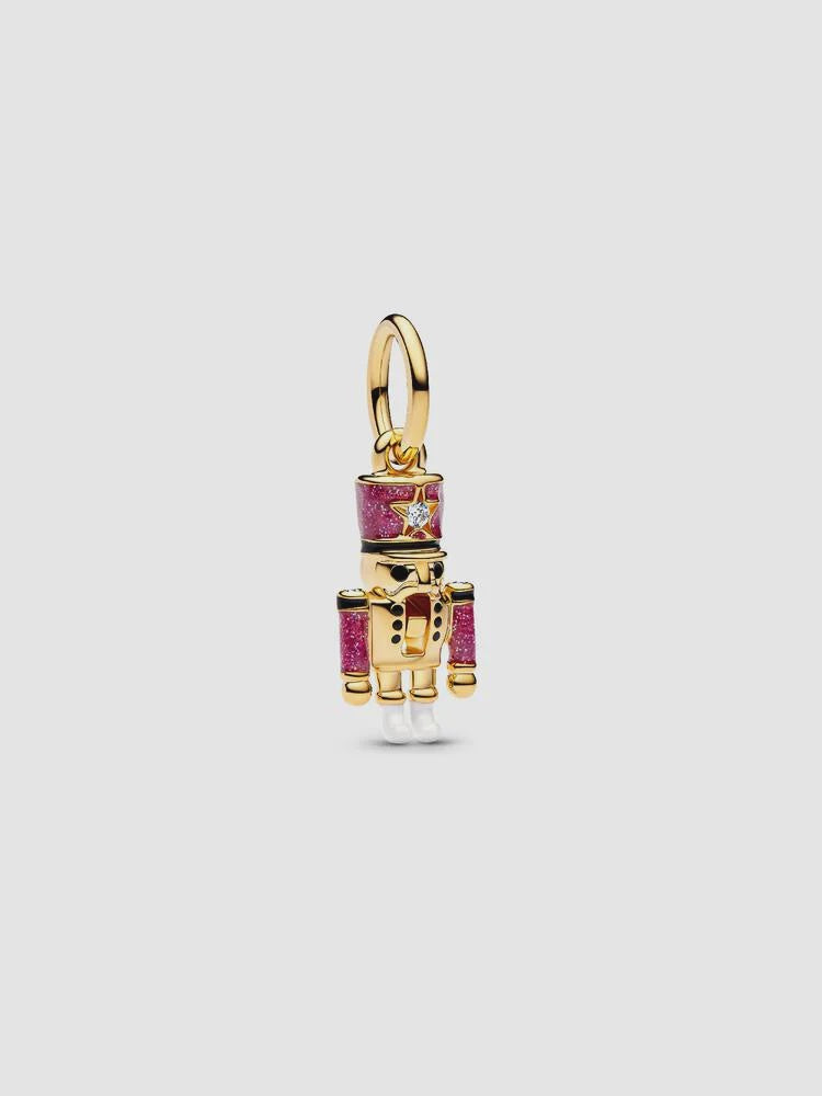 Pandora Moveable Nutcracker Dangle Charm