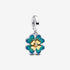 SpinnablePandora Four Leaf Clover Lab-Grown Diamond Dangle Charm