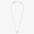 Joma Mini Charms Pavé Linked Circles Gold Necklace