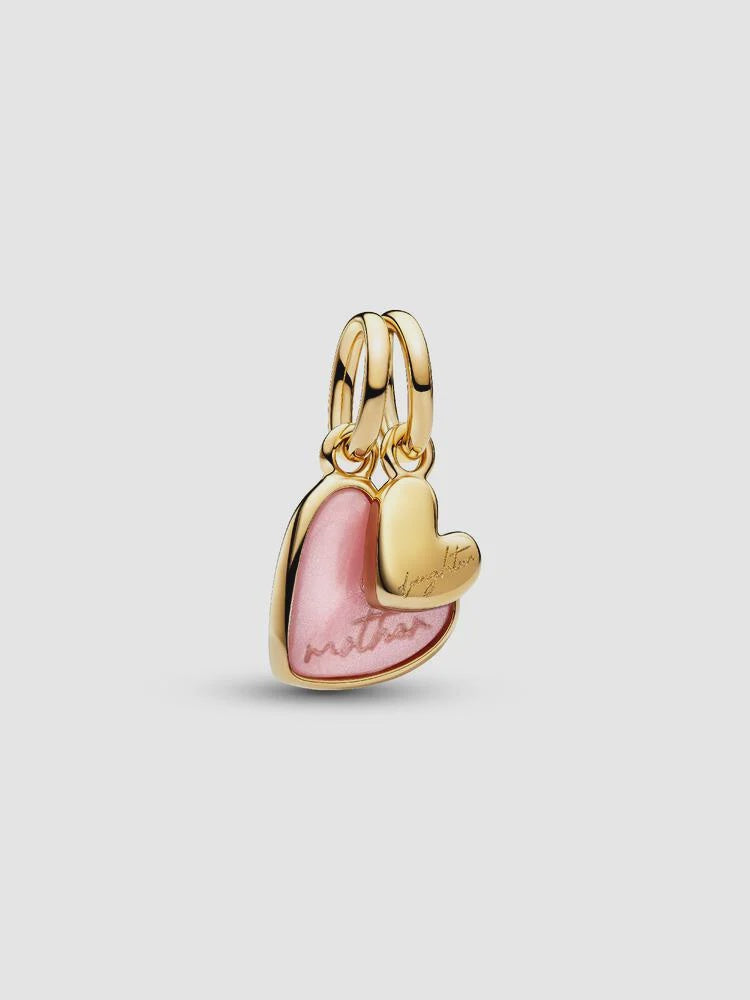 Pandora Pink Mother & Daughter Splittable Dangle Charm