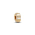 Pandora 14ct Plated Gold Stones & Enamel Clip Charm