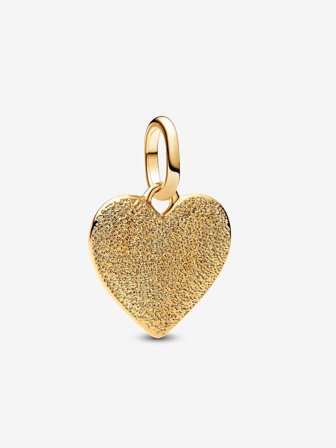 Pandora Engravable Heart Medallion Charm 14k gold plating