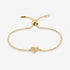 Joma Mini Charms Pavé Heart Gold Bracelet