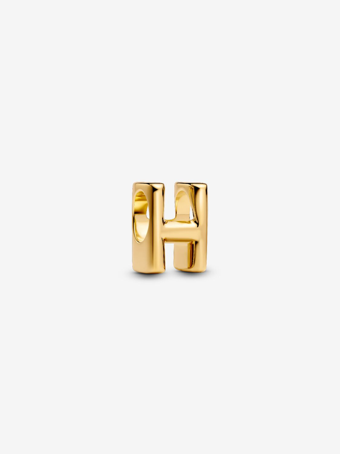 Pandora Letter H Alphabet Charm 14k gold plating