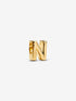 Pandora Letter N Alphabet Charm 14k gold plating