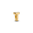 Pandora Letter T Alphabet Charm 14k gold plating