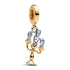 Pandora Disney Beauty and the Beast Lumiere Dangle Charm
