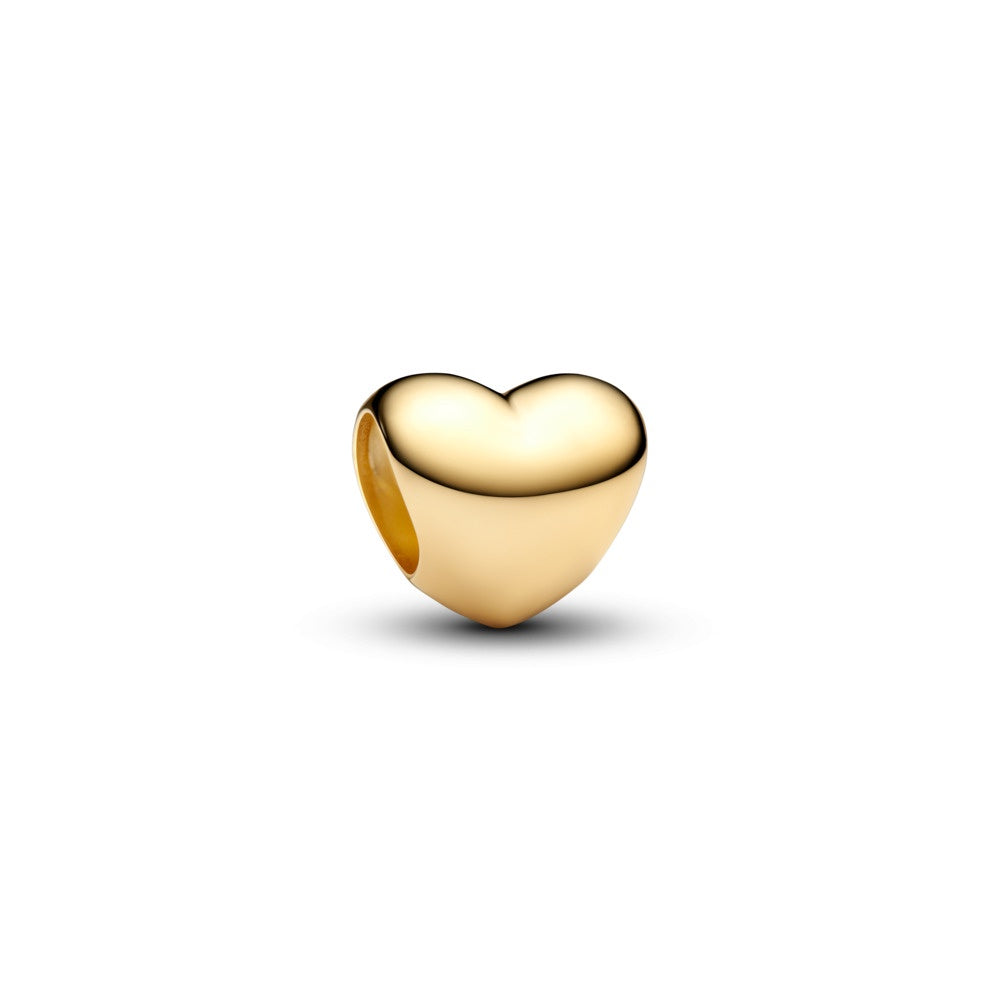 Pandora Gold Plated Heart Mini Charm