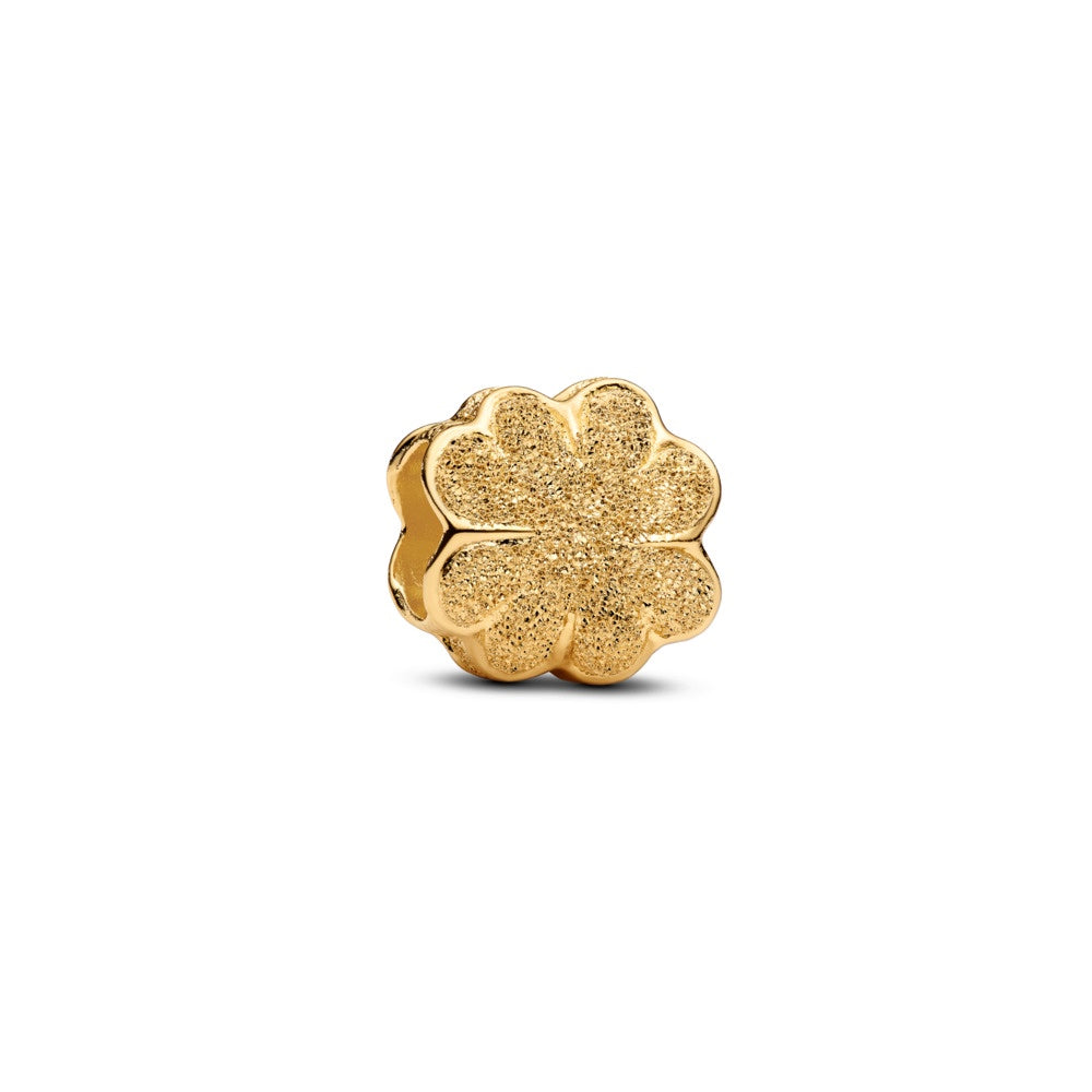 Pandora Textured Clover Mini Charm