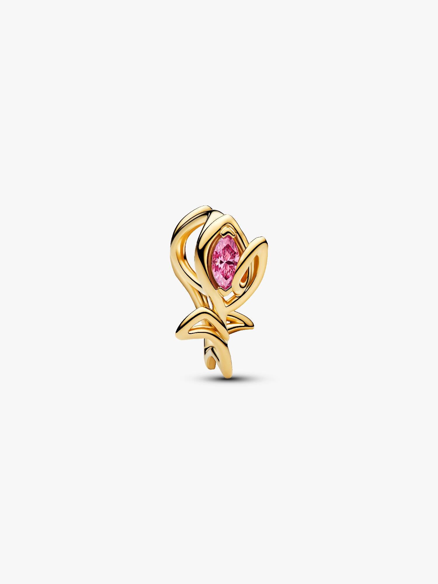 Pandora Gold Plated Tulip Openwork Charm