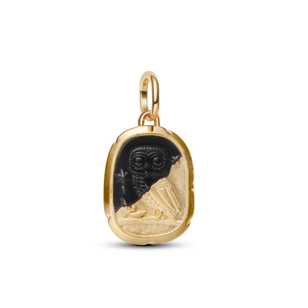 Pandora Owl Medallion Dangle Charm