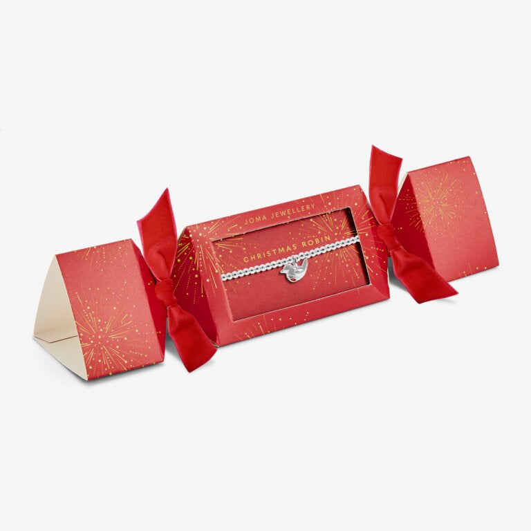 Joma Christmas Cracker Christmas Robin Bracelet