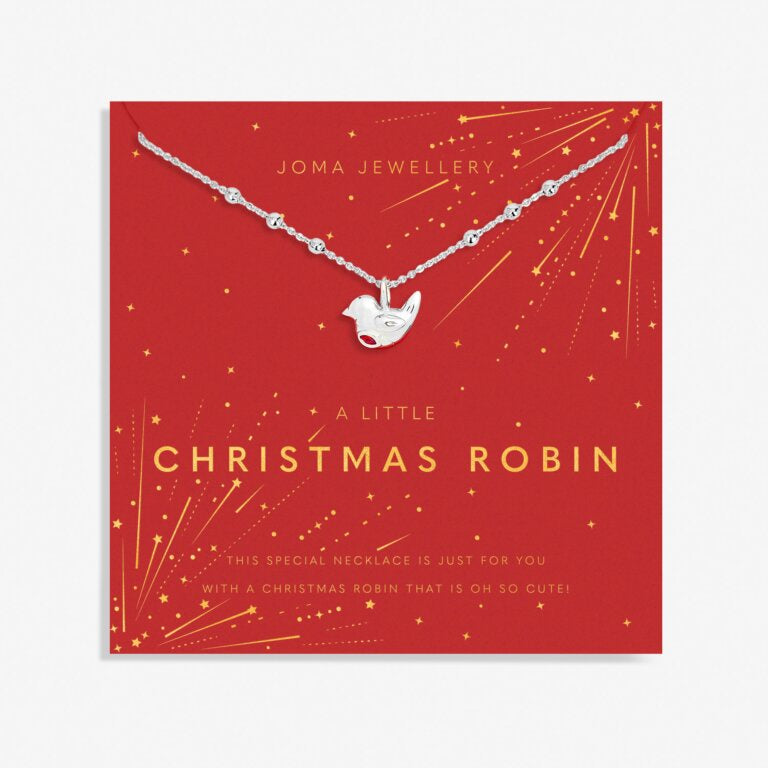 Joma Christmas A Little Christmas Robin Necklace