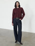 French Connection Riri Cardigan Cherry Liqueur