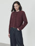 French Connection Riri Cardigan Cherry Liqueur