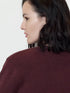 French Connection Riri Cardigan Cherry Liqueur