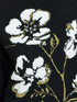 French Connection Oriana Floral Neck Jumper Black/Khaki Green Multi