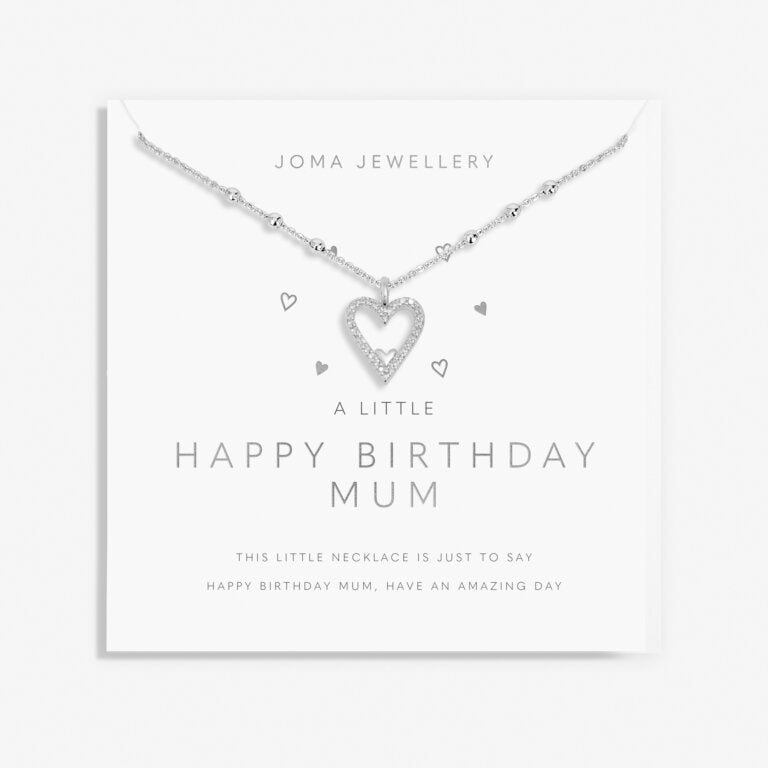 Joma A Little Happy Birthday Mum Necklace