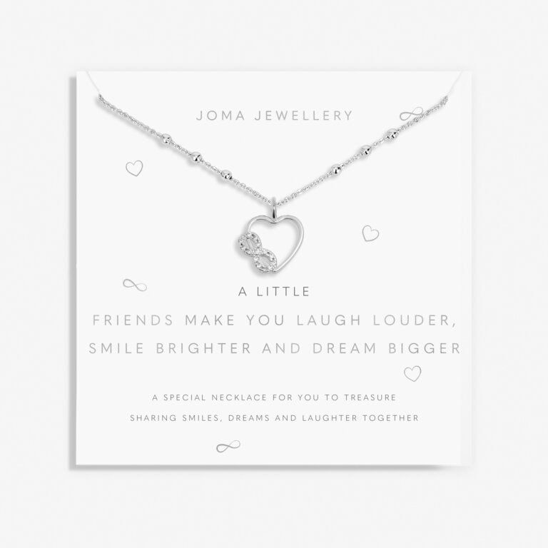 Joma A Little Friends Make You Laugh Louder Smile Brighter & Dream Bigger Necklace