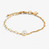 Joma Stacks Of Style White Pearl Set Of 2 Gold Bracelets