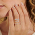 Joma Stacks Of Style Silver Gem Set Of 3 Rings