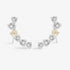 Joma Halo Pearl CZ & Pearl Silver Crawler Earrings