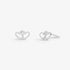 Joma Life's A Charm Love Set Of 3 Silver Earrings